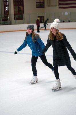 Open Skate at Tabor
Tabor Academy, in conjunction with Marion Recreation, held an Open Skate session on Sunday, January 15 at its ice rink. Open Skate Sundays will continue weekly until March 5. Hours are 12:00 - 2:00 pm. Photos by Felix Perez
