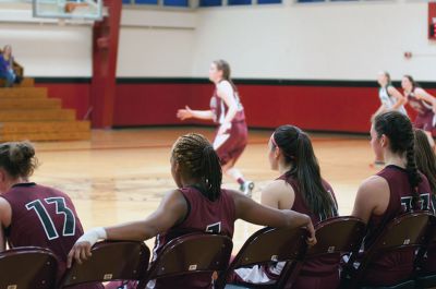 Tabor Academy Girls’ Varsity Basketball
On Saturday, December 12, the Tabor Academy Girls’ Varsity Basketball team hosted New Hampton.  A dominant performance on both offense and defense afforded the Lady Seawolves a 53-33 win.  Photo by Felix Perez.
