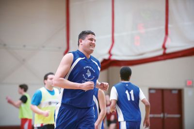 Tabor Academy Special Olympics Club 
The Tabor Academy Special Olympics Club kicked off an important new project, “The R-Word Campaign” on Sunday, February 14 with a special Valentine’s Day basketball tournament as part of the school’s Special Olympics Young Athletes Program. Students hope to change school culture for the better by raising awareness to extinguish the use of the R-word. Photos by Colin Veitch
