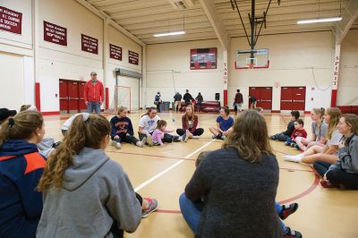 Special Olympics Young Athletes
Roughly 120 Tabor Academy students volunteered on January 10 to assist with the school’s first session of the Special Olympics Young Athletes™ program held at Tabor. The program offers children ages 3-7 with intellectual and developmental disabilities opportunities to engage in physical activities vital to mental and physical growth. Spearheaded by Math teacher Tim Cleary and Tabor senior Molly Bent, sessions continue January 17 to March 6 (no session February 7) at 2:00 pm at the Fish Center for Athletics 
