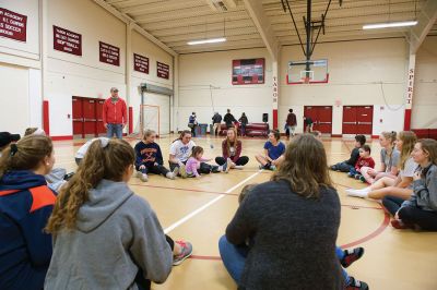 Special Olympics Young Athletes
Roughly 120 Tabor Academy students volunteered on January 10 to assist with the school’s first session of the Special Olympics Young Athletes™ program held at Tabor. The program offers children ages 3-7 with intellectual and developmental disabilities opportunities to engage in physical activities vital to mental and physical growth. Spearheaded by Math teacher Tim Cleary and Tabor senior Molly Bent, sessions continue January 17 to March 6 (no session February 7) at 2:00 pm at the Fish Center for Athletics 
