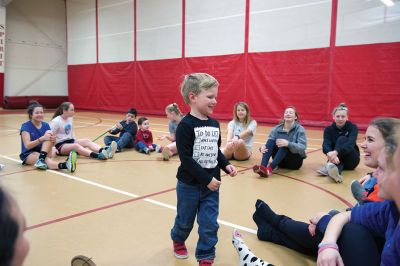 Special Olympics Young Athletes
Roughly 120 Tabor Academy students volunteered on January 10 to assist with the school’s first session of the Special Olympics Young Athletes™ program held at Tabor. The program offers children ages 3-7 with intellectual and developmental disabilities opportunities to engage in physical activities vital to mental and physical growth. Spearheaded by Math teacher Tim Cleary and Tabor senior Molly Bent, sessions continue January 17 to March 6 (no session February 7) at 2:00 pm at the Fish Center for Athletics 
