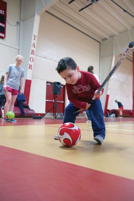 Special Olympics Young Athletes
Roughly 120 Tabor Academy students volunteered on January 10 to assist with the school’s first session of the Special Olympics Young Athletes™ program held at Tabor. The program offers children ages 3-7 with intellectual and developmental disabilities opportunities to engage in physical activities vital to mental and physical growth. Spearheaded by Math teacher Tim Cleary and Tabor senior Molly Bent, sessions continue January 17 to March 6 (no session February 7) at 2:00 pm at the Fish Center for Athletics 
