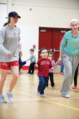 Special Olympics Young Athletes
Roughly 120 Tabor Academy students volunteered on January 10 to assist with the school’s first session of the Special Olympics Young Athletes™ program held at Tabor. The program offers children ages 3-7 with intellectual and developmental disabilities opportunities to engage in physical activities vital to mental and physical growth. Spearheaded by Math teacher Tim Cleary and Tabor senior Molly Bent, sessions continue January 17 to March 6 (no session February 7) at 2:00 pm at the Fish Center for Athletics 
