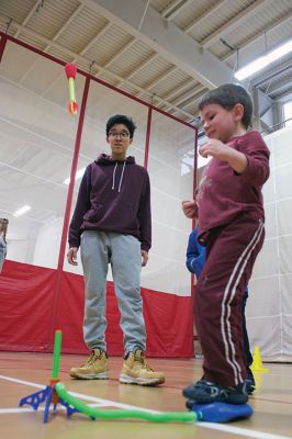 Special Olympics Young Athletes
Roughly 120 Tabor Academy students volunteered on January 10 to assist with the school’s first session of the Special Olympics Young Athletes™ program held at Tabor. The program offers children ages 3-7 with intellectual and developmental disabilities opportunities to engage in physical activities vital to mental and physical growth. Spearheaded by Math teacher Tim Cleary and Tabor senior Molly Bent, sessions continue January 17 to March 6 (no session February 7) at 2:00 pm at the Fish Center for Athletics 
