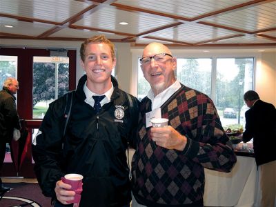 Tabor Academy’s Grandparents Day
Tucker Francis '16 hosted his his grandparents last Wednesday at Tabor Academy’s Grandparents Day. Photo by Kerry Saltonstall
