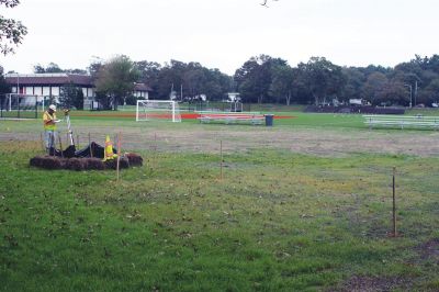 Tabor Field
Work progresses on the contentious Tabor Field. Photo by Paul Lopes
