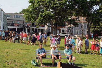 Taste of Mattapoisett
The Taste of Mattapoisett event was held by the Mattapoisett Woman’s Club on Tuesday under the Lions Club’s tent at Shipyard Park, where attendees enjoyed delectable creations from 12 local restaurants and were entertained by the Showstoppers. Photos by Mick Colageo
