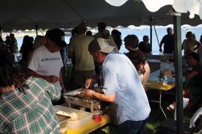 Taste of Mattapoisett
The Taste of Mattapoisett event was held by the Mattapoisett Woman’s Club on Tuesday under the Lions Club’s tent at Shipyard Park, where attendees enjoyed delectable creations from 12 local restaurants and were entertained by the Showstoppers. Photos by Mick Colageo
