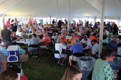 Taste of Mattapoisett
The Taste of Mattapoisett event was held by the Mattapoisett Woman’s Club on Tuesday under the Lions Club’s tent at Shipyard Park, where attendees enjoyed delectable creations from 12 local restaurants and were entertained by the Showstoppers. Photos by Mick Colageo
