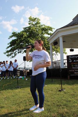 Taste of Mattapoisett
The Taste of Mattapoisett event was held by the Mattapoisett Woman’s Club on Tuesday under the Lions Club’s tent at Shipyard Park, where attendees enjoyed delectable creations from 12 local restaurants and were entertained by the Showstoppers. Photos by Mick Colageo
