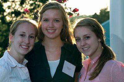 Taste of the Tri-Town
Volunteers kept the party going at the annual Lighthouse Foundations Taste of the Tri-Town. From left to right, Molly McCarthy, Shannon Fink, and Meagan McCarthy volunteer at the Friday, June 18, 2010 event. Photo by Felix Perez.
