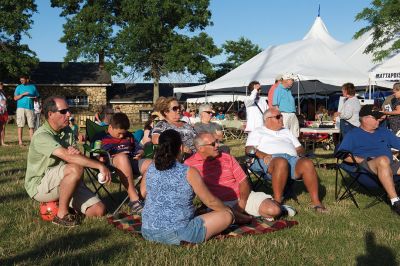 Taste of the Town
People with a taste for fine food flocked to Shipyard Park in Mattapoisett on the evening of Tuesday, July 12 for the annual Taste of the Town. Local restaurants and cafés dole out servings of their specialty foods for ticket holders to the event hosted by the Mattapoisett Woman’s Club. The event is the biggest yearly fundraiser for the Woman’s Club. Photos by Colin Veitch
