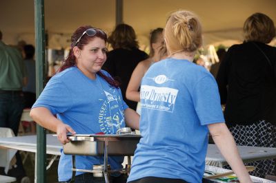 Taste of the Town
People with a taste for fine food flocked to Shipyard Park in Mattapoisett on the evening of Tuesday, July 12 for the annual Taste of the Town. Local restaurants and cafés dole out servings of their specialty foods for ticket holders to the event hosted by the Mattapoisett Woman’s Club. The event is the biggest yearly fundraiser for the Woman’s Club. Photos by Colin Veitch
