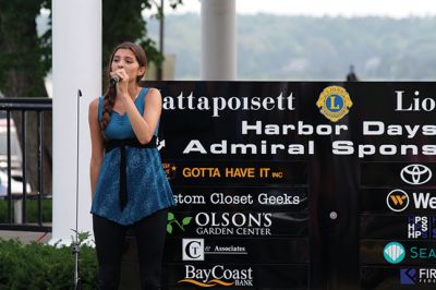 Local Flavor 
Tuesday evening was the Mattapoisett Women’s Club sponsored Taste of the Town, an annual event when local food purveyors fill the tent at Shipyard Park with the flavors and aromas of Mattapoisett’s lively restaurant scene. Photos by Jean Perry
