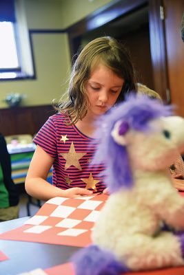 Teddy Bear Picnic 
Teddy Bear Picnic held at the Mattapoisett Library on July 22. Photo by Glenn C. Silva
