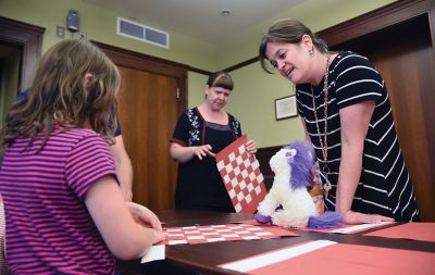 Teddy Bear Picnic 
Teddy Bear Picnic held at the Mattapoisett Library on July 22. Photo by Glenn C. Silva
