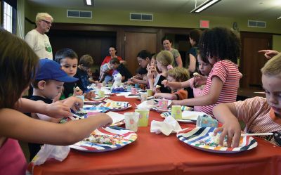 Teddy Bear Picnic 
Teddy Bear Picnic held at the Mattapoisett Library on July 22. Photo by Glenn C. Silva
