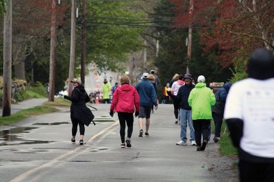 Mother’s Day Tiara 5k
Sunday’s wind and rain wasn’t stopping the hundreds who participated in the annual Mother’s Day Tiara 5k in Mattapoisett on May 10.  The storm brought strong wind and cold rain to the area, especially at the turn around Ned’s Point Lighthouse, dampening the day but not the sentiment behind the Women’s Fund of Southeastern Massachusetts’ largest annual fundraising event. Photos by Jean Perry
