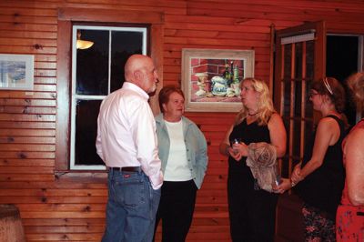 TinkArt 3422
Local artists are displaying and selling their works through September 28 at the building next door to the Tinkhamtown Chapel. Photo by Marilou Newell
