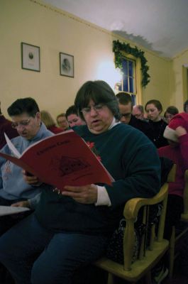 Tinkhamtown Chapel
The pews were filled at Tinkhamtown Chapel during its annual caroling event on December 18, 2010. The carolers sang traditional holiday favorites by the light of eight kerosene lights. Photos by Felix Perez.
