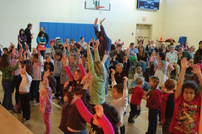 Toe Jam
On Saturday, January 23, 2010 the Toe Jam Puppet Band performed at the Center School in Mattapoisett to benefit the Project Grow Parents Group. Children and adults danced while the band entertained them with original songs and general silliness. Photos by Felix Perez.
