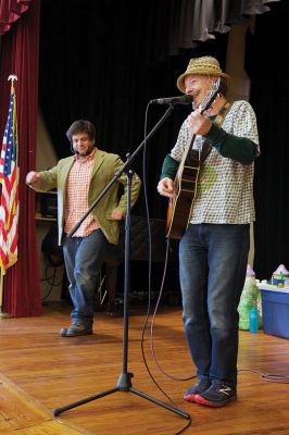 Toe Jam Puppet Band
The Toe Jam Puppet Band was back in Tri-Town on March 21 for a performance at the Marion Music Hall, sponsored by the Elizabeth Taber Library. The performance was free and the fun was evident in the faces of the band’s biggest fans. Photos by Colin Veitch
