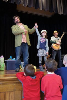 Toe Jam Puppet Band
The Toe Jam Puppet Band was back in Tri-Town on March 21 for a performance at the Marion Music Hall, sponsored by the Elizabeth Taber Library. The performance was free and the fun was evident in the faces of the band’s biggest fans. Photos by Colin Veitch
