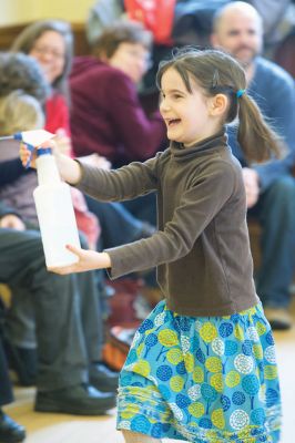 Toe Jam Puppet Band
The Toe Jam Puppet Band was back in Tri-Town on March 21 for a performance at the Marion Music Hall, sponsored by the Elizabeth Taber Library. The performance was free and the fun was evident in the faces of the band’s biggest fans. Photos by Colin Veitch
