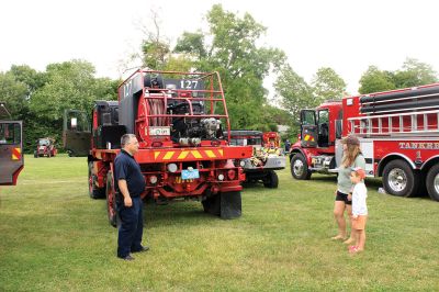 Touch-A-Truck
Saturday’s Touch-A-Truck event sponsored by the Marion Fire Department at Silvershell Beach. Photos by Jared Melanson
