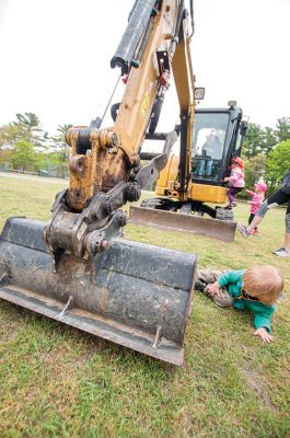 Touch-A-Truck
Saturday, May 13, was the rescheduled rain date for the Marion Recreation Department’s annual Touch-A-Truck event at Washburn Park. The weather wasn’t ideal, but it stayed dry long enough for kids to get in some climbing and crawling time with the big machines. Photos by Felix Perez
