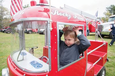 Touch-A-Truck
Saturday, May 13, was the rescheduled rain date for the Marion Recreation Department’s annual Touch-A-Truck event at Washburn Park. The weather wasn’t ideal, but it stayed dry long enough for kids to get in some climbing and crawling time with the big machines. Photos by Felix Perez
