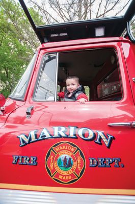 Touch-A-Truck
Saturday, May 13, was the rescheduled rain date for the Marion Recreation Department’s annual Touch-A-Truck event at Washburn Park. The weather wasn’t ideal, but it stayed dry long enough for kids to get in some climbing and crawling time with the big machines. Photos by Felix Perez
