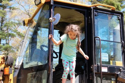 Touch-A-Truck 
Marion Recreation held its 8th annual Touch-A-Truck event at Washburn Park on May 11. The turnout exceeded past Kids Equipment Fun Day events in Marion, especially last year’s, which was repeatedly postponed and then canceled altogether. The weather was sublime this year, drawing hundreds to the park for some fun and free food courtesy of the Recreation Department. Photos by Jean Perry
