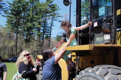 Touch-A-Truck 
Marion Recreation held its 8th annual Touch-A-Truck event at Washburn Park on May 11. The turnout exceeded past Kids Equipment Fun Day events in Marion, especially last year’s, which was repeatedly postponed and then canceled altogether. The weather was sublime this year, drawing hundreds to the park for some fun and free food courtesy of the Recreation Department. Photos by Jean Perry
