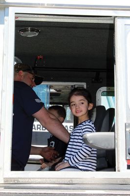 Touch-A-Truck 
Marion Recreation held its 8th annual Touch-A-Truck event at Washburn Park on May 11. The turnout exceeded past Kids Equipment Fun Day events in Marion, especially last year’s, which was repeatedly postponed and then canceled altogether. The weather was sublime this year, drawing hundreds to the park for some fun and free food courtesy of the Recreation Department. Photos by Jean Perry
