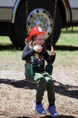 Touch-A-Truck 
Marion Recreation held its 8th annual Touch-A-Truck event at Washburn Park on May 11. The turnout exceeded past Kids Equipment Fun Day events in Marion, especially last year’s, which was repeatedly postponed and then canceled altogether. The weather was sublime this year, drawing hundreds to the park for some fun and free food courtesy of the Recreation Department. Photos by Jean Perry
