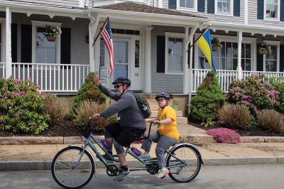 Young and old, enjoyed Sunday’s Tour de Crème bike ride that saw riders stop for complimentary ice cream along 40, 24 and 9-mile courses. Photos by Mick Colageo
