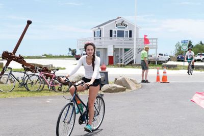 Tour de Crème 
Sunday, May 23, was the second annual Tour de Crème hosted by the Mattapoisett Land Trust and the Friends of the Mattapoisett Bike Path. Participants wound their way through the Southcoast on 11-, 19-, 25-, and 50-mile rides, making stops at local creameries along the way. Photos by Colin Veitch
