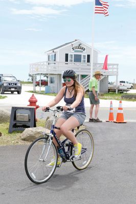 Tour de Crème 
Sunday, May 23, was the second annual Tour de Crème hosted by the Mattapoisett Land Trust and the Friends of the Mattapoisett Bike Path. Participants wound their way through the Southcoast on 11-, 19-, 25-, and 50-mile rides, making stops at local creameries along the way. Photos by Colin Veitch
