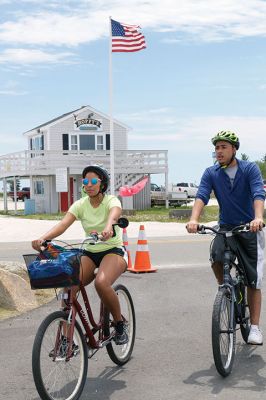 Tour de Crème 
Sunday, May 23, was the second annual Tour de Crème hosted by the Mattapoisett Land Trust and the Friends of the Mattapoisett Bike Path. Participants wound their way through the Southcoast on 11-, 19-, 25-, and 50-mile rides, making stops at local creameries along the way. Photos by Colin Veitch
