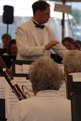 Tri-County Symphonic Band
The Tri-County Symphonic Band, under the direction of Philip Sanborn, hosted its 14th Annual Benefit Pops Concert beneath a breezy tent on the grounds of Tabor Academy on Sunday, June 12. This year’s concert had the appropriate theme “Celebration of the Sea,” and event-goers delighted in ocean-themed songs (and cupcakes) with Sippican Harbor as the backdrop. Photos by Jean Perry
