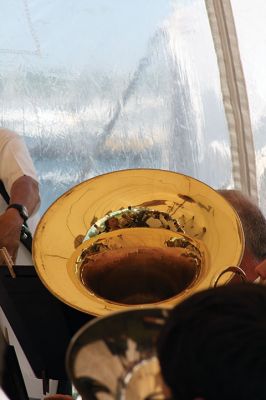 Tri-County Symphonic Band
The Tri-County Symphonic Band, under the direction of Philip Sanborn, hosted its 14th Annual Benefit Pops Concert beneath a breezy tent on the grounds of Tabor Academy on Sunday, June 12. This year’s concert had the appropriate theme “Celebration of the Sea,” and event-goers delighted in ocean-themed songs (and cupcakes) with Sippican Harbor as the backdrop. Photos by Jean Perry
