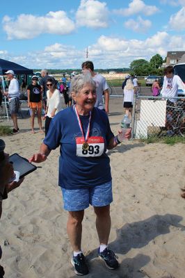 Mattapoisett Lions Club’s annual Sprint Triathlon 
Multiple generations greeted a pleasant Sunday morning and competed in the Mattapoisett Lions Club’s annual Sprint Triathlon that began at the Town Beach and ended nearby on Water Street. Photos by Mick Colageo
