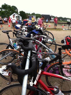 Triathlon
On Sunday, July 8, the Mattapoisett Lions Club held their Annual Triathlon at the Mattapoisett Beach. 172 individual riders and 23 relay teams participated in the event, which included a half-mile swim, 10 mile bike ride and 3.1 mile run.  Photos by Katy Fitzpatrick and Rebecca McCullough.
