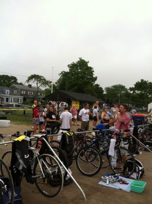 Triathlon
On Sunday, July 8, the Mattapoisett Lions Club held their Annual Triathlon at the Mattapoisett Beach. 172 individual riders and 23 relay teams participated in the event, which included a half-mile swim, 10 mile bike ride and 3.1 mile run.  Photos by Katy Fitzpatrick and Rebecca McCullough.
