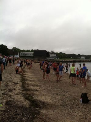 Triathlon
On Sunday, July 8, the Mattapoisett Lions Club held their Annual Triathlon at the Mattapoisett Beach. 172 individual riders and 23 relay teams participated in the event, which included a half-mile swim, 10 mile bike ride and 3.1 mile run.  Photos by Katy Fitzpatrick and Rebecca McCullough.
