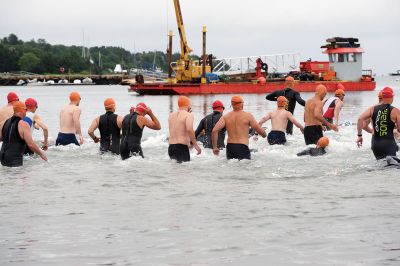 Triathlon
The Triathlon kicked off the first of the many Harbor Days events scheduled over the week and into the weekend. Hosted by the Mattapoisett Lions Club every year, the triathlon takes racers .25 miles from the shore of Town Beach and back, 10 miles bicycling through Mattapoisett, and 5K through the village around Ned’s Point Lighthouse. Photos by Colin Veitch
