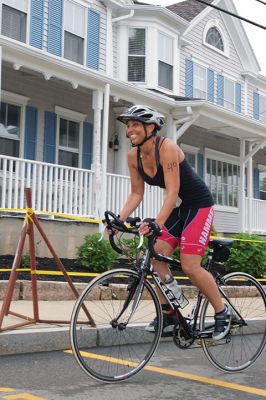 Triathlon
The Triathlon kicked off the first of the many Harbor Days events scheduled over the week and into the weekend. Hosted by the Mattapoisett Lions Club every year, the triathlon takes racers .25 miles from the shore of Town Beach and back, 10 miles bicycling through Mattapoisett, and 5K through the village around Ned’s Point Lighthouse. Photos by Colin Veitch
