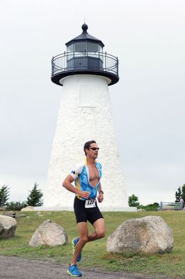 Triathlon
The Triathlon kicked off the first of the many Harbor Days events scheduled over the week and into the weekend. Hosted by the Mattapoisett Lions Club every year, the triathlon takes racers .25 miles from the shore of Town Beach and back, 10 miles bicycling through Mattapoisett, and 5K through the village around Ned’s Point Lighthouse. Photos by Colin Veitch
